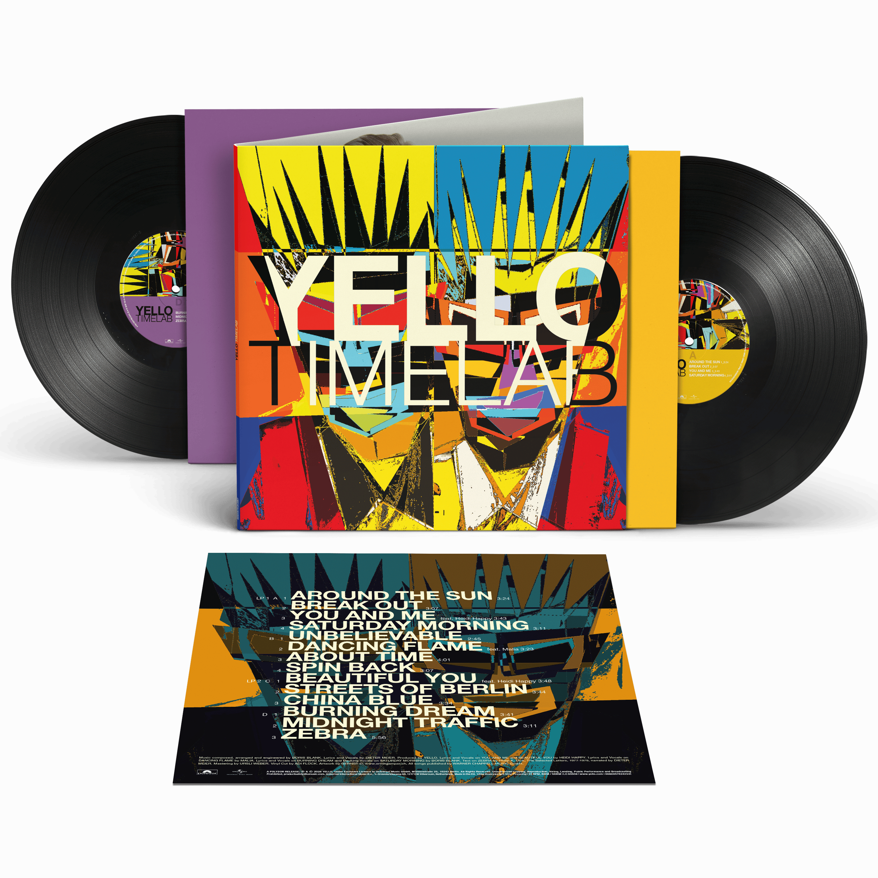 Yello Time Lab 2LP 457847